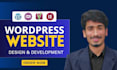 design and develop a responsive wordpress website with SEO