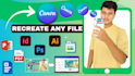 do any file recreate using by canva