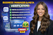 fix meta business verification, whatsapp API, domain verification, meta pixel
