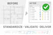 standardize cad layers and convert PDF to intelligent dwg