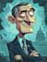 make  a political cartoon art