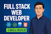 build responsive full stack websites with react, node, and databases