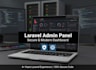 build a secure laravel admin panel with crud and login