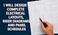 design permit ready electrical plan panel schedules seismic plan beam pe stamp