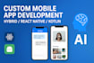 develop native and hybrid mobile applications