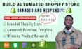 build a shopify dropshipping store with zendrop syncee