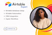 do airtable database setup, airtable automation, zapier workflow, integration