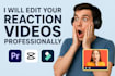 edit your reaction videos without copyright