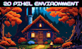 create pixel game environment tileset map sprite sheet animation props object