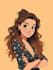 make a disney children cartoon illustration