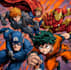 draw a superhero cartoon characters