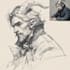 draw character design in sketch