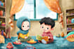 create a children story book illustrations islamic for you