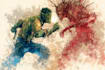 draw watercolor animals or fantasy creatures