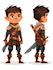 draw 2d game character or 2d game