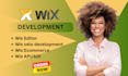 wix website redesign wix design website ecommerce wix development website