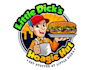 create a high quality burger logo design