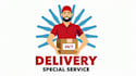 design outstanding courier boy logo in 12 hours