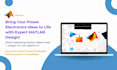 design and simulate power converters in matlab simulink