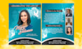 do funeral flyer, obituary, program, bifold, trifold brochure