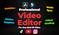 make professional video edits for any purpose