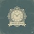 design a timeless vintage clock logo for your brand