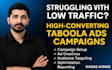 create, manage and run your taboola native ads with best ROI