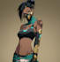 create cyberpunk anime style illustration for you