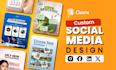 design social media post in figma or canva