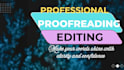 proofread and edit your document with precision and clarity