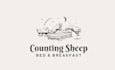 design powerful counting sheep bed breakfast logo