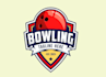 create wonderful and excellent bowling logo
