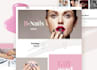 design nail salon website