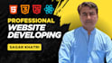 build custom websites using HTML, CSS javascript, and react