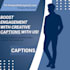 write social media captions and video posts