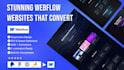 design a high end webflow website for premium brands