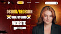 build dynamic website on wix studio website or wix website design framer website
