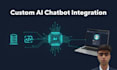 develop a custom ai chatbot with API and database integration