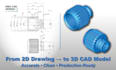 convert your 2d mechanical drawings into production ready 3d cad