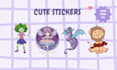 create cute kawaii illustrations and chibi stickers