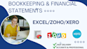 do income statement, balance sheet and journal entries prep