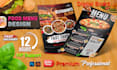 do restaurant, food menu, digital menu board design