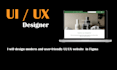 design a modern and user friendly UI UX in figma