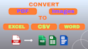 create and format professional CSV files for your data