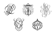 design initial monogram for your wedding, family or brand