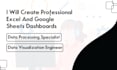 build excel and google sheet dashboards for ecommerce