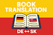 translate your book or ebook between german and slovak