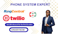 setup ringcentral 3cx twilio voip phone system call forwarding