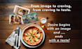 create postcards and flyers with italian elegance