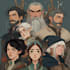 make your dnd group party illustration